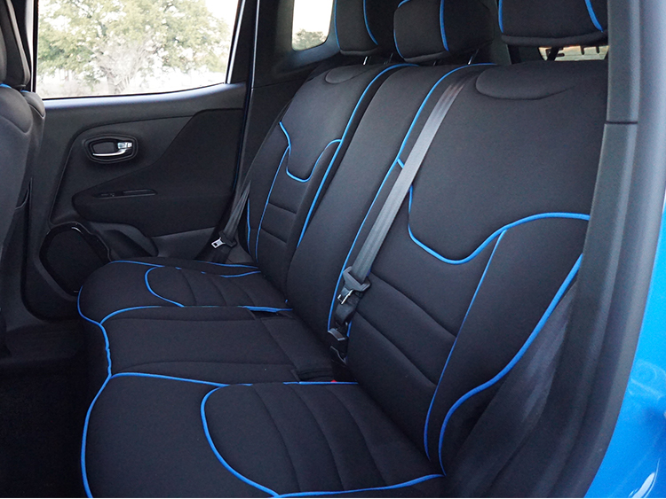 Jeep Renegade Seat Covers - Rear Seats - Custom Neoprene Design